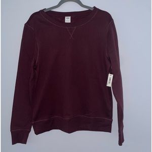 Amazon Essentials Maroon Crewneck Size Medium